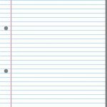 A4 Single Sheets Feint Ruled & Margin